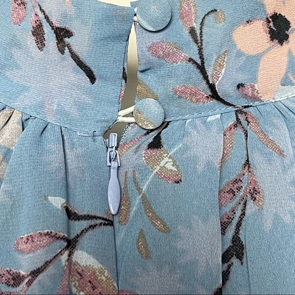 Walter Baker Jayda Ruffled Floral High-low Dress Size 2 - Picture 9 of 16